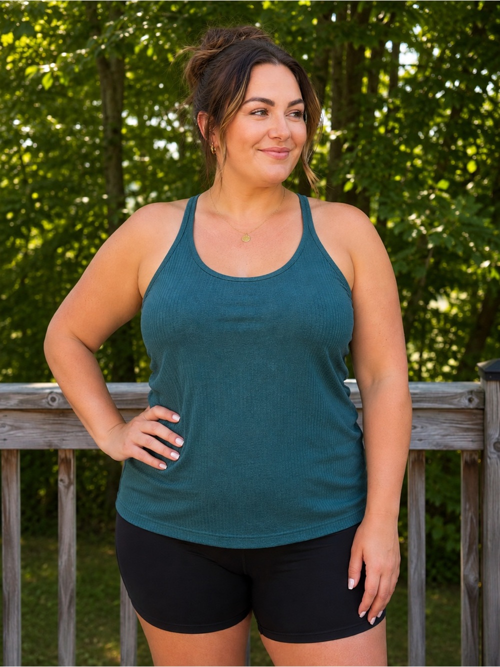 Lululemon Ribbed Ebb to Street Racerback Tank With Built in bra (B/C cup)